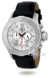 Invicta II Srebrny/Skóra Ø49 mm 4667
