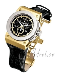 Invicta Akulation Czarny/Skóra Ø52 mm 5558