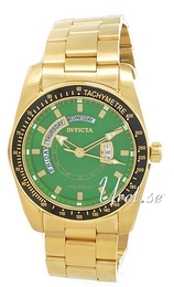 Invicta Odyssey Slim Zielony/Stal w odcieniu złota Ø45 mm 6320