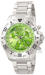 Invicta II Zielony/Stal Ø46 mm 6416