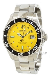 Invicta Reservetion Żółty/Stal Ø43 mm 6866