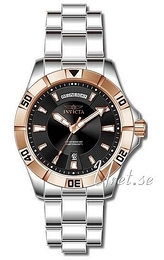 Invicta II Czarny/Stal Ø44 mm 6962