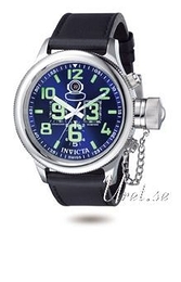 Invicta Russian Diver Niebieski/Skóra Ø51.5 mm 7213
