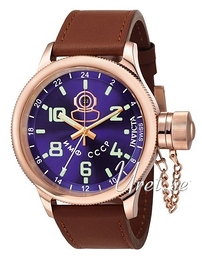 Invicta Russian Diver Niebieski/Skóra Ø51.5 mm 7214