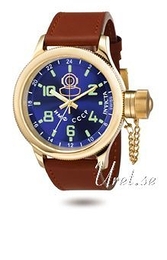 Invicta Russian Diver Niebieski/Skóra Ø51.5 mm 7216