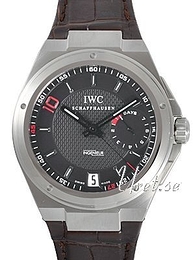 IWC Ingenieur Czarny/Skóra Ø45.5 mm IW500508