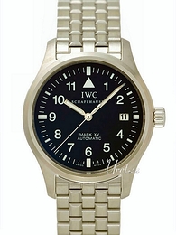 IWC Pilots Classic Czarny/Stal Ø38 mm IW325307