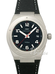 IWC Ingenieur Czarny/Tkanina Ø42 mm IW322703