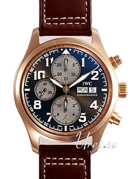 IWC Pilots Classic Antoine de Saint Exupéry Brązowy/Skóra Ø42 mm IW371711