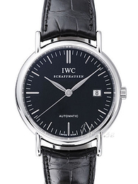 IWC Portofino Czarny/Skóra Ø39 mm IW356305
