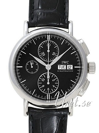IWC Portofino Czarny/Skóra Ø41 mm IW378303