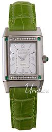Jaeger LeCoultre Reverso Lady Srebrny/Skóra 33x21 mm 265331