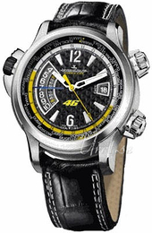 Jaeger LeCoultre Master Compressor Czarny/Skóra Ø46 mm 177T47V