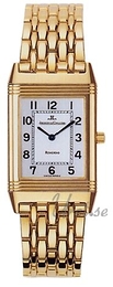 Jaeger LeCoultre Reverso Classique Biały/18 karatowe żółte złoto 39x23 mm 2501120
