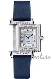 Jaeger LeCoultre Reverso Duetto Biały/Satyna 33x21 mm 2663413