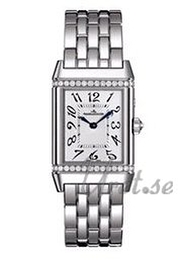 Jaeger LeCoultre Reverso Duetto Srebrny/18 karatowe białe złoto 42x26 mm 2693120
