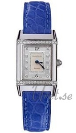 Jaeger LeCoultre Reverso Florale Srebrny/Skóra 33x19 mm 2658401