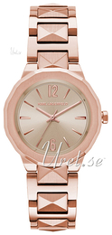 Karl Lagerfeld Joleigh Beżowy/Stal w kolorze różowego złota Ø34 mm KL3408