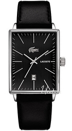 Lacoste Classic Chamonix Czarny/Skóra 36x29 mm 2010470