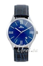Lacoste Classic Niebieski/Skóra Ø40 mm LAW2300G38