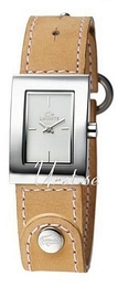 Lacoste Club Biały/Skóra 30x20 mm LAW6200L32