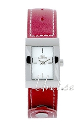 Lacoste Club Biały/Skóra 30x20 mm LAW6200L41