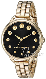 Marc by Marc Jacobs Czarny/Stal w odcieniu złota Ø36 mm MJ3494