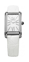 Maurice Lacroix Fabia Srebrny/Skóra 20.9x39 mm FA2164-SD531-114