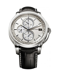 Maurice Lacroix Pontos Chronographe Valgranges Srebrny/Skóra Ø47 mm PT6128-SS001-130