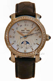 Maurice Lacroix Masterpiece Ladies Biały/Skóra Ø35 mm MP6066-SD501-17G