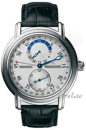 Maurice Lacroix Masterpiece Classic Srebrny/Skóra Ø42 mm MP6148-SS001-120