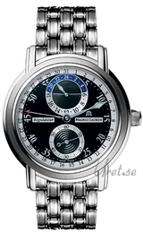 Maurice Lacroix Masterpiece Czarny/Stal Ø42 mm MP6148-SS002-320