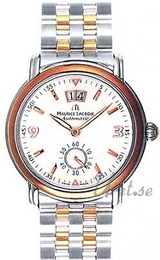 Maurice Lacroix Masterpiece Srebrny/Stal Ø40 mm MP6378-PS105-920