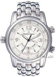 Maurice Lacroix Masterpiece Srebrny/Stal Ø43 mm MP6388-SS002-830