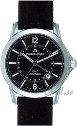 Maurice Lacroix Pontos Czarny/Skóra Ø38 mm PT6068-SS001-320