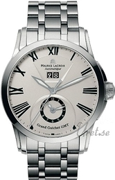 Maurice Lacroix Pontos Szary/Stal Ø40 mm PT6098-SS002-110