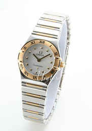 Omega Constellation Biały/18 karatowe żółte złoto Ø22 mm 1361.71.00