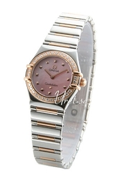 Omega Constellation Różowy/Stal Ø22 mm 1368.73.00