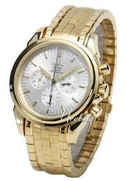 Omega De Ville Srebrny/18 karatowe żółte złoto Ø41 mm 4141.30.00