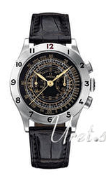 Omega Specialities Czarny/Skóra Ø38 mm 5702.50.02