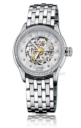 Oris Culture Artelier Skeleton Diamonds Srebrny/Stal Ø31 mm 560 7604 4919 MB