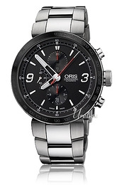 Oris Motor Sport TT1 Chronograph Czarny/Stal Ø45 mm 674 7659 4174 MB