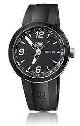 Oris Motor Sport TT1 Day Date Czarny/Guma Ø43 mm 01 735 7651 4174-07 4 25 06