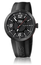 Oris Motor Sport TT1 Day Date Czarny/Guma Ø43 mm 01 735 7651 4764-07 4 25 06B