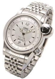 Oris Aviation Biały/Stal Ø42 mm 635 7568 4061 MB