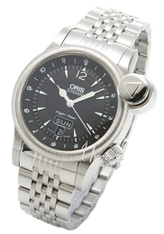 Oris Aviation Czarny/Stal Ø42 mm 635 7568 4064 MB
