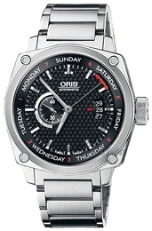 Oris Aviation Czarny/Stal Ø43 mm 645 7617 4154 MB