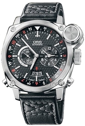 Oris Aviation Czarny/Skóra 690 7615 4154 LS