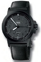 Oris Aviation BC3 Advanced Day Date Czarny/Skóra Ø42 mm 735 7641 4764 LS