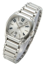 Oris Culture Frank Sinatra Srebrny/Stal 29x29 mm 561 7573 4061 MB